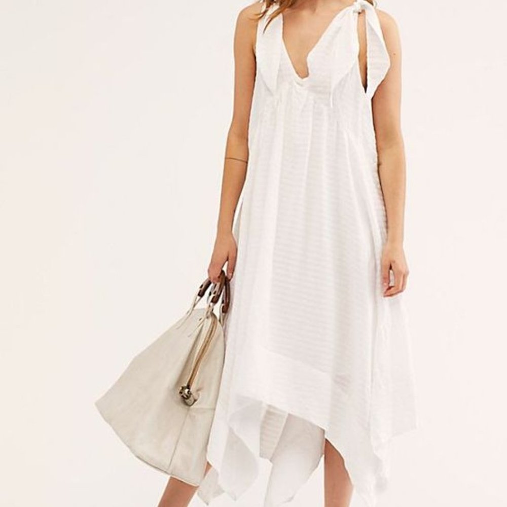 Free People Celine Dress in White Size Large